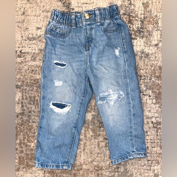 Old Navy Other - Old Navy distressed denim jeans size 18-24 months